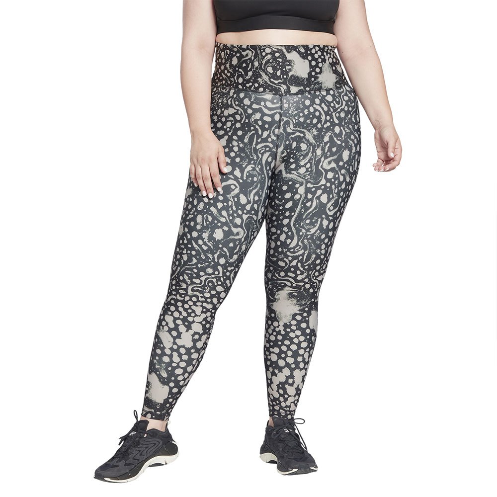 Reebok Lux Hr 2.0 Aop Ms Big Leggings 2X Night Black günstig online kaufen