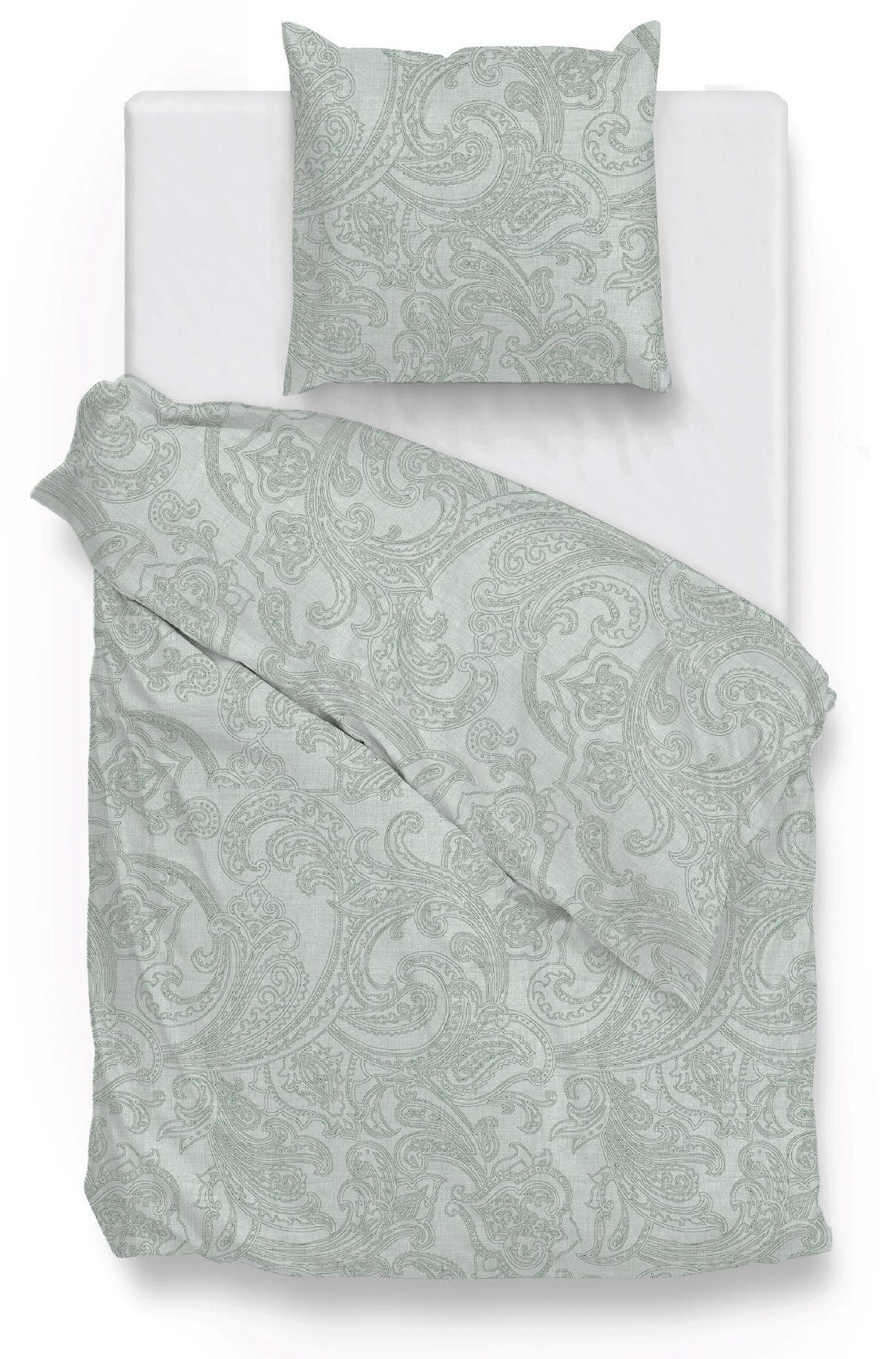 ZO HOME Bettwäsche Paisley-di-Lino, Renforcé, 2 günstig online kaufen
