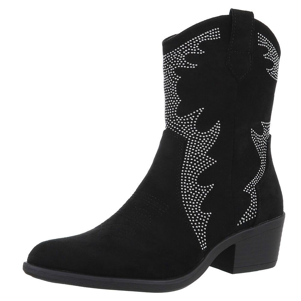 Ital-Design Damen Cowboyboots Western Westernstiefelette (88812591) günstig online kaufen