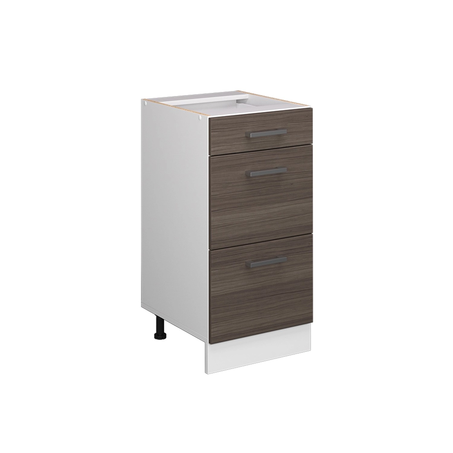 Vicco Unterschrank R-Line, Grau/Weiß, 40 cm günstig online kaufen
