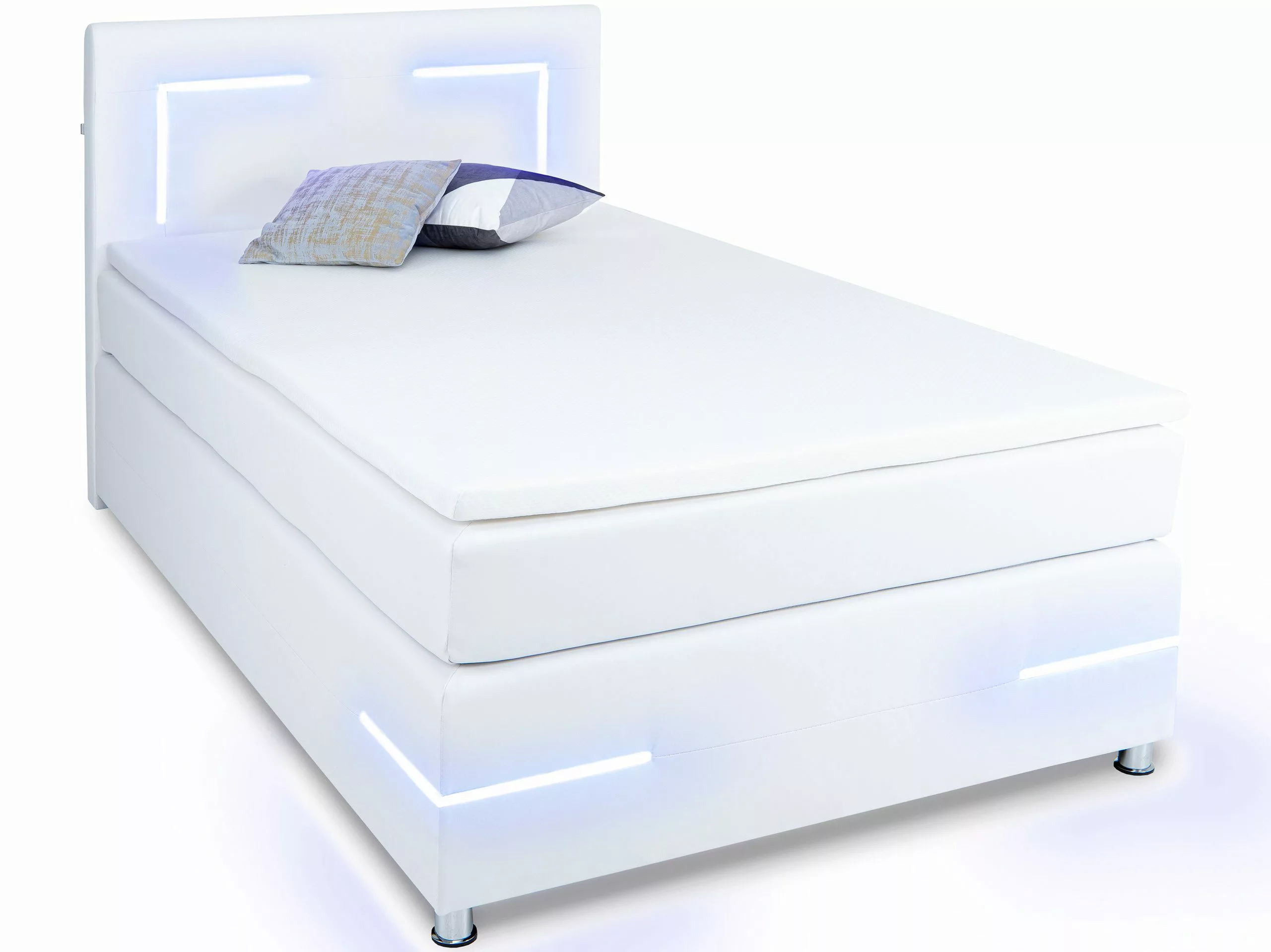 wonello Boxspringbett Lights 2.0, mit LED günstig online kaufen