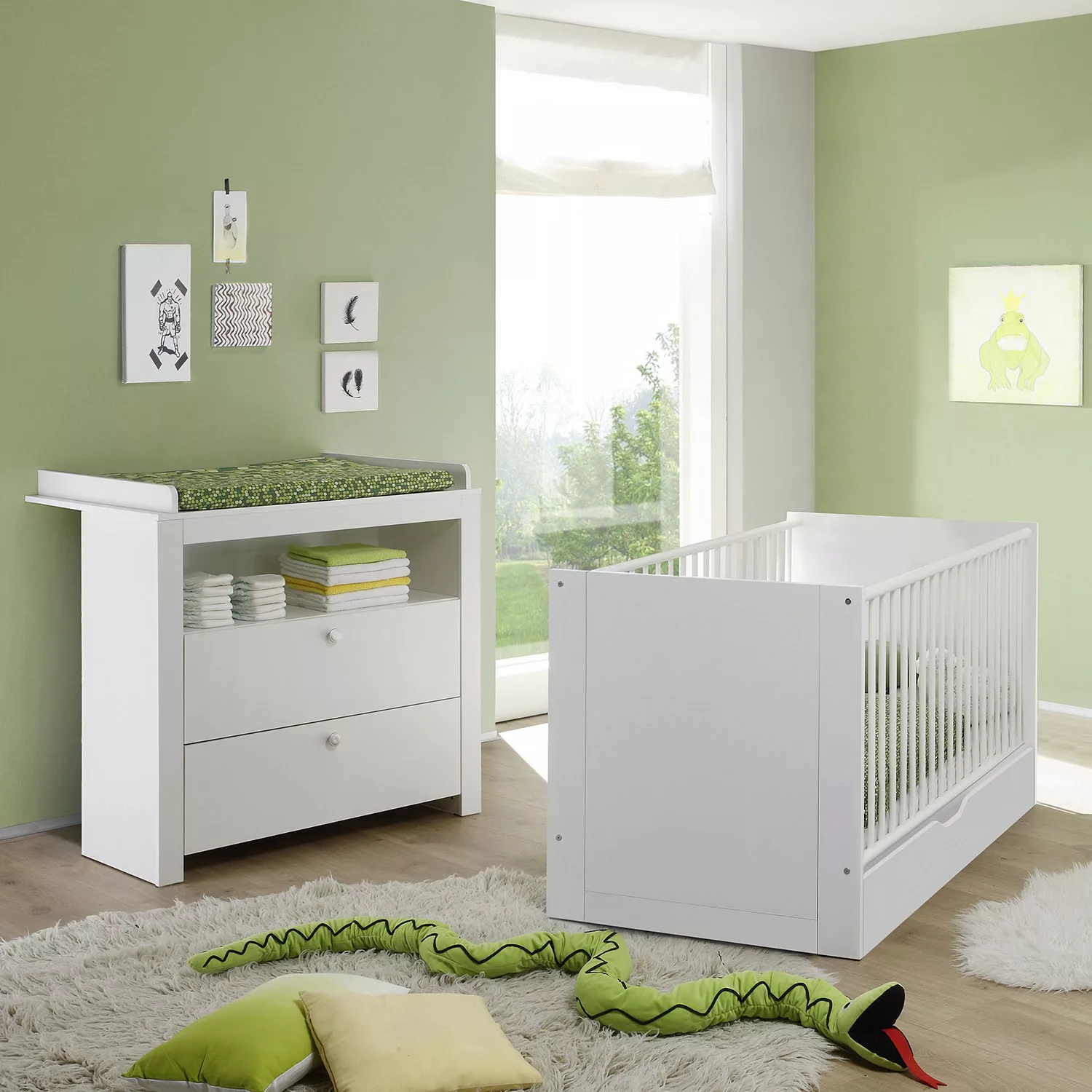 home24 Babyzimmer-Set Olivia (3-teilig) günstig online kaufen