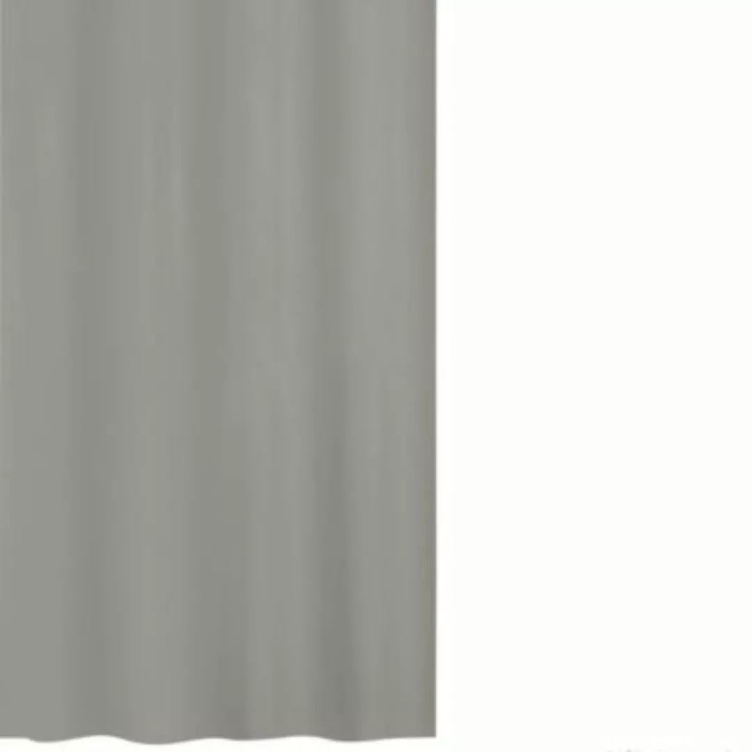 Kleine Wolke Duschvorhang textiler Griff Kito grau Gr. 180 x 200 günstig online kaufen