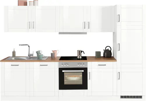 HELD MÖBEL Küchenzeile "Tinnum", mit E-Geräten, Breite 300 cm günstig online kaufen