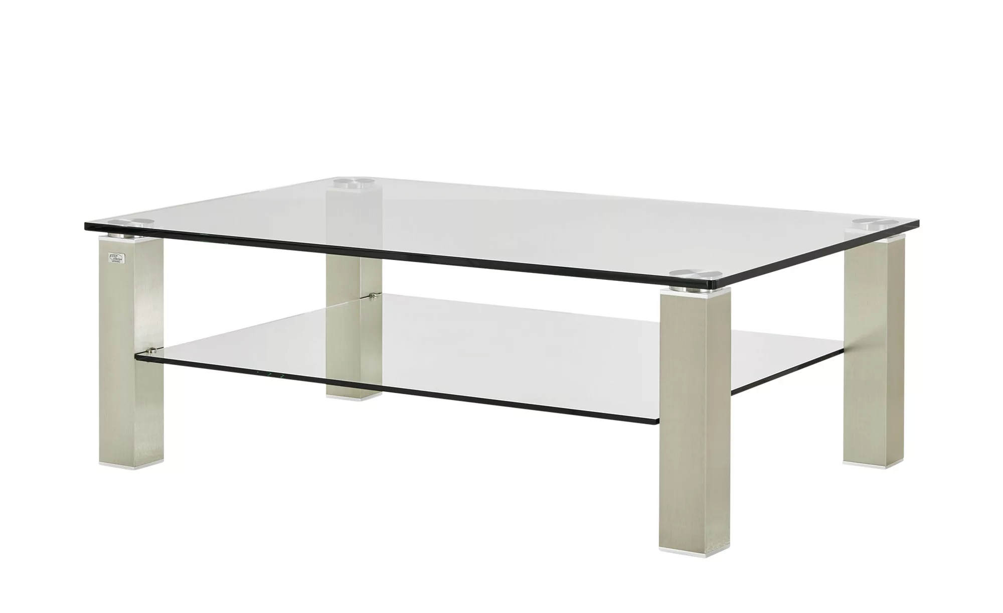 Couchtisch  Rimini ¦ transparent/klar ¦ Maße (cm): B: 80 H: 42,5 Tische > C günstig online kaufen