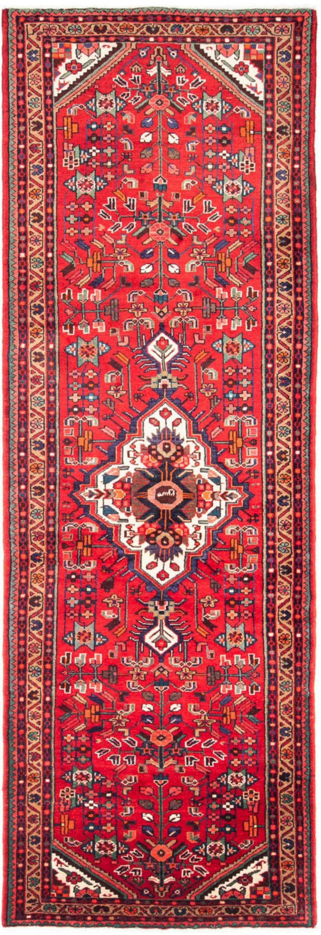 morgenland Orientteppich »Perser - Nomadic - 358 x 120 cm - rot«, rechtecki günstig online kaufen