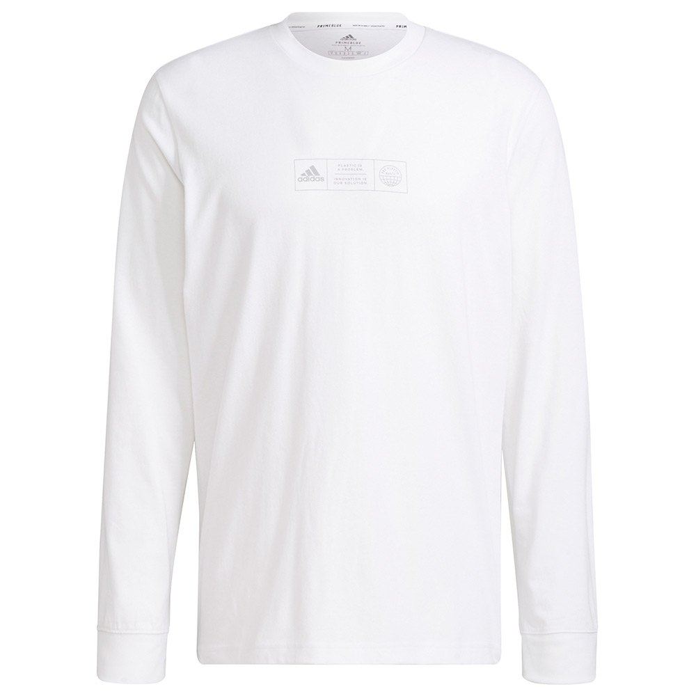 Adidas Pb Globe Langarm Hemd M White günstig online kaufen