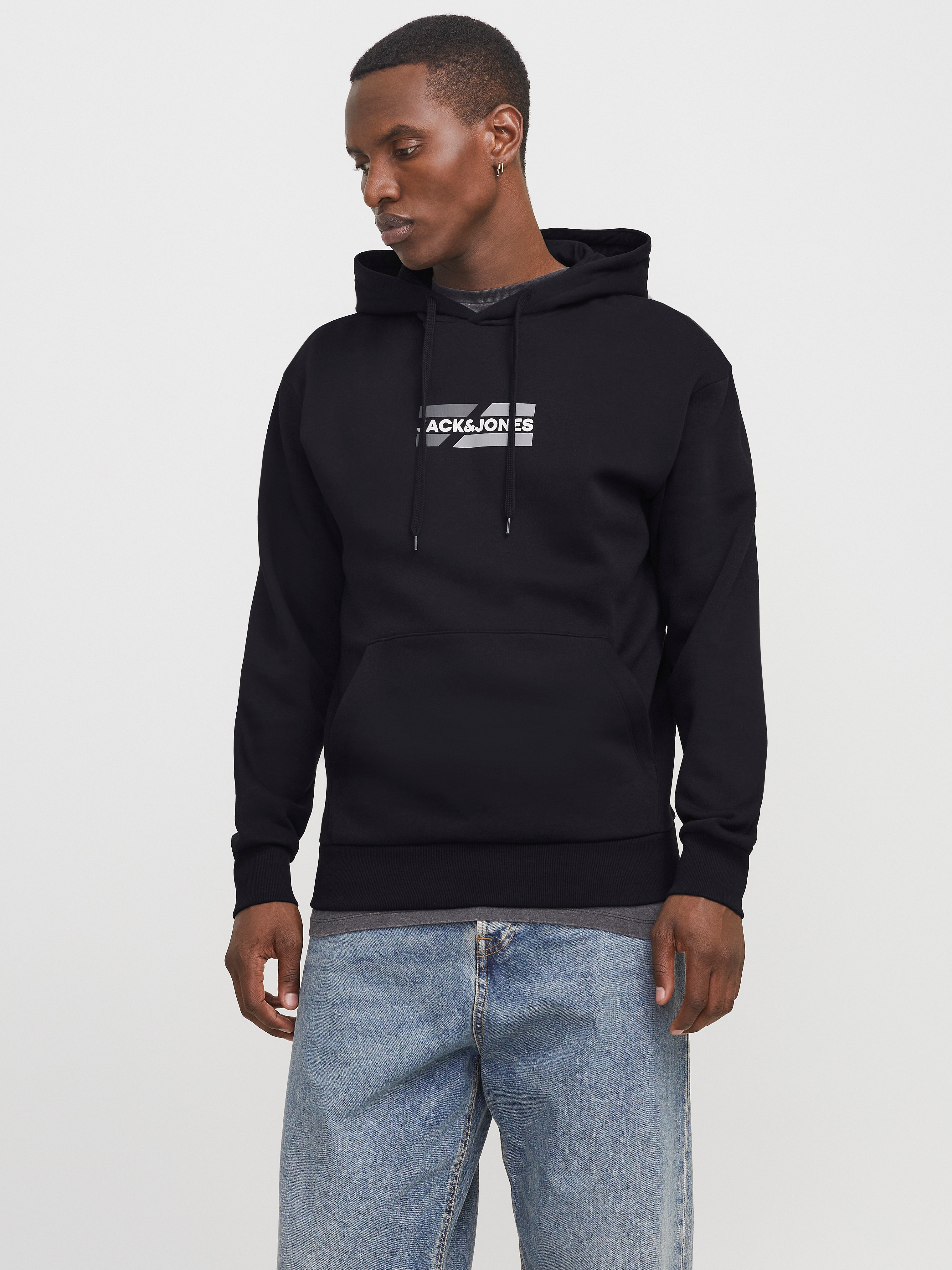 Jack & Jones Kapuzensweatshirt "JJECORP GRAPHIC SWEAT HOOD NOOS", mit Logo günstig online kaufen