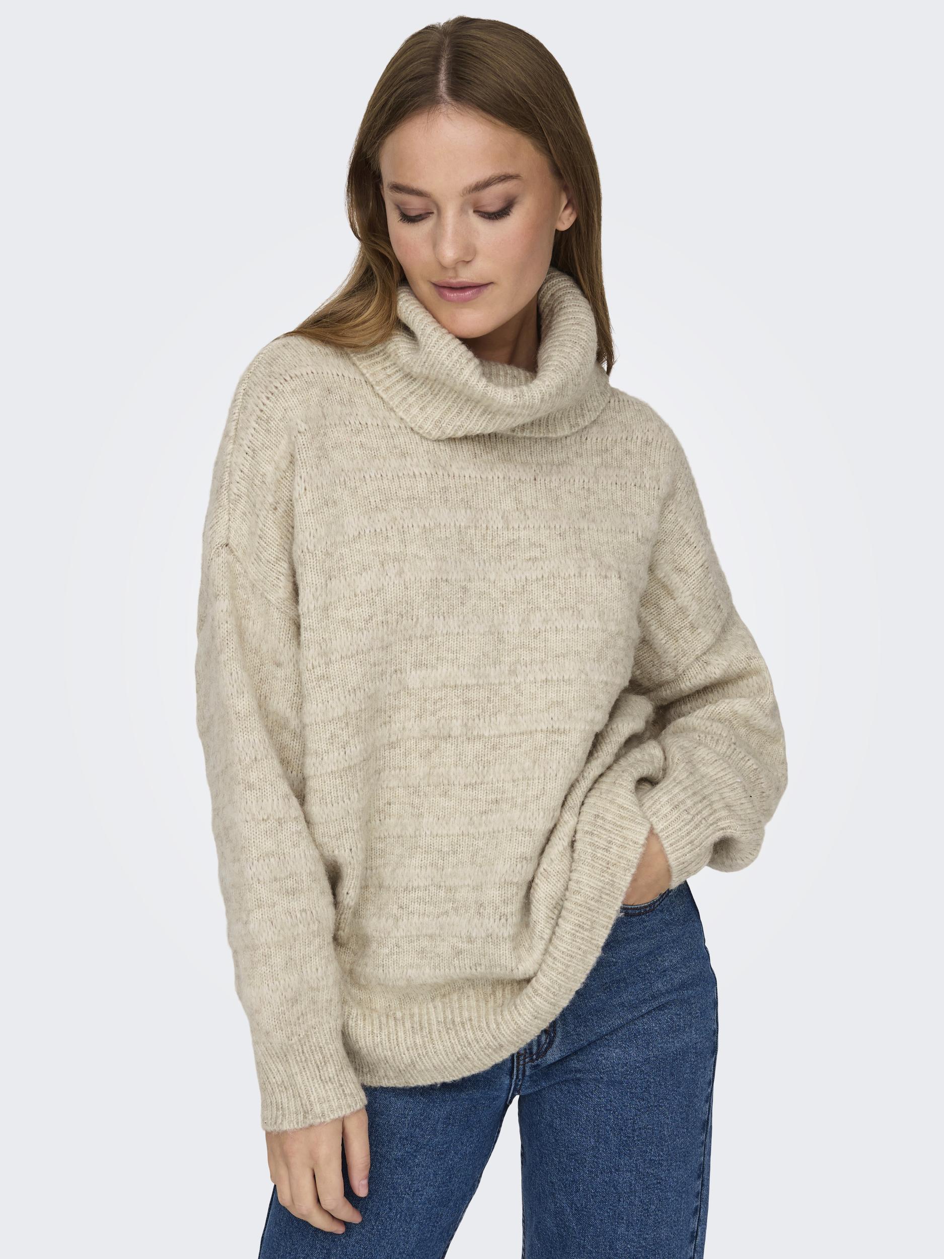 ONLY Rollkragenpullover ONLCELINA LIFE LS LOOSE ROLLNECK CC KNT günstig online kaufen