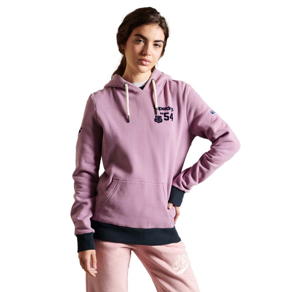 Superdry Core Logo Ac Ringer Kapuzenpullover L Dazed Lilac günstig online kaufen