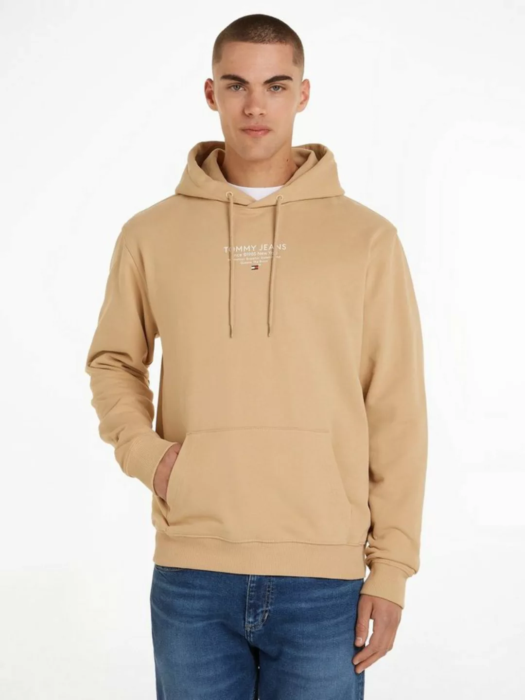 Tommy Jeans Kapuzensweatshirt TJM REG ESNTL GRAPHIC HOOD EXT mit Kordeln günstig online kaufen