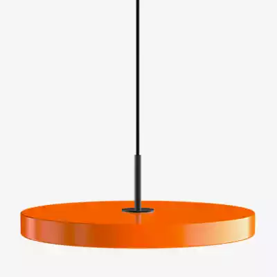 Umage Asteria Pendelleuchte LED, orange - Cover schwarz - Ra 96 günstig online kaufen