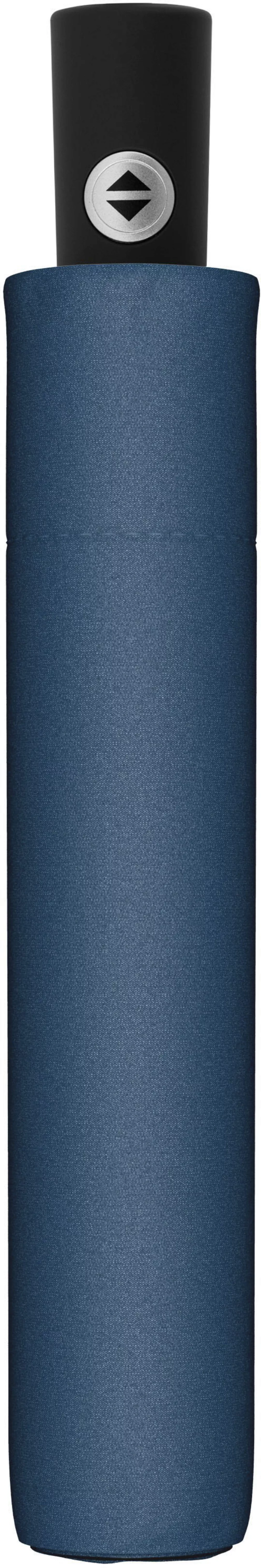 doppler Taschenregenschirm "Smart fold uni, crystal blue" günstig online kaufen