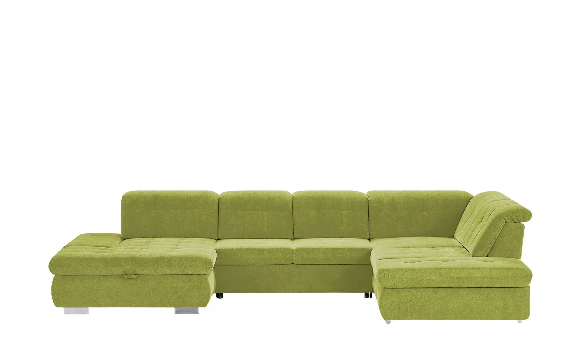 Wohnlandschaft  Spencer - grün - 102 cm - Polstermöbel > Sofas > Wohnlandsc günstig online kaufen