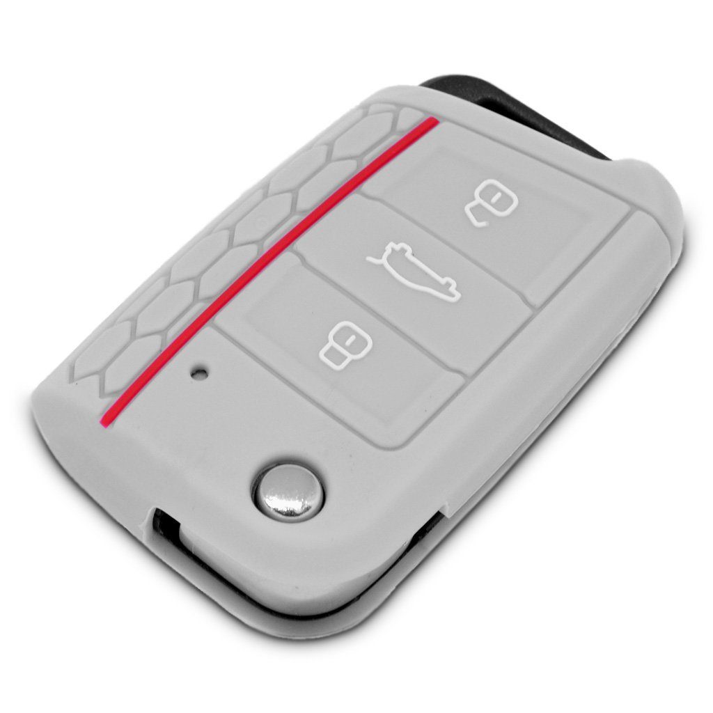 mt-key Schlüsseltasche Autoschlüssel Softcase Silikon Schutzhülle günstig online kaufen