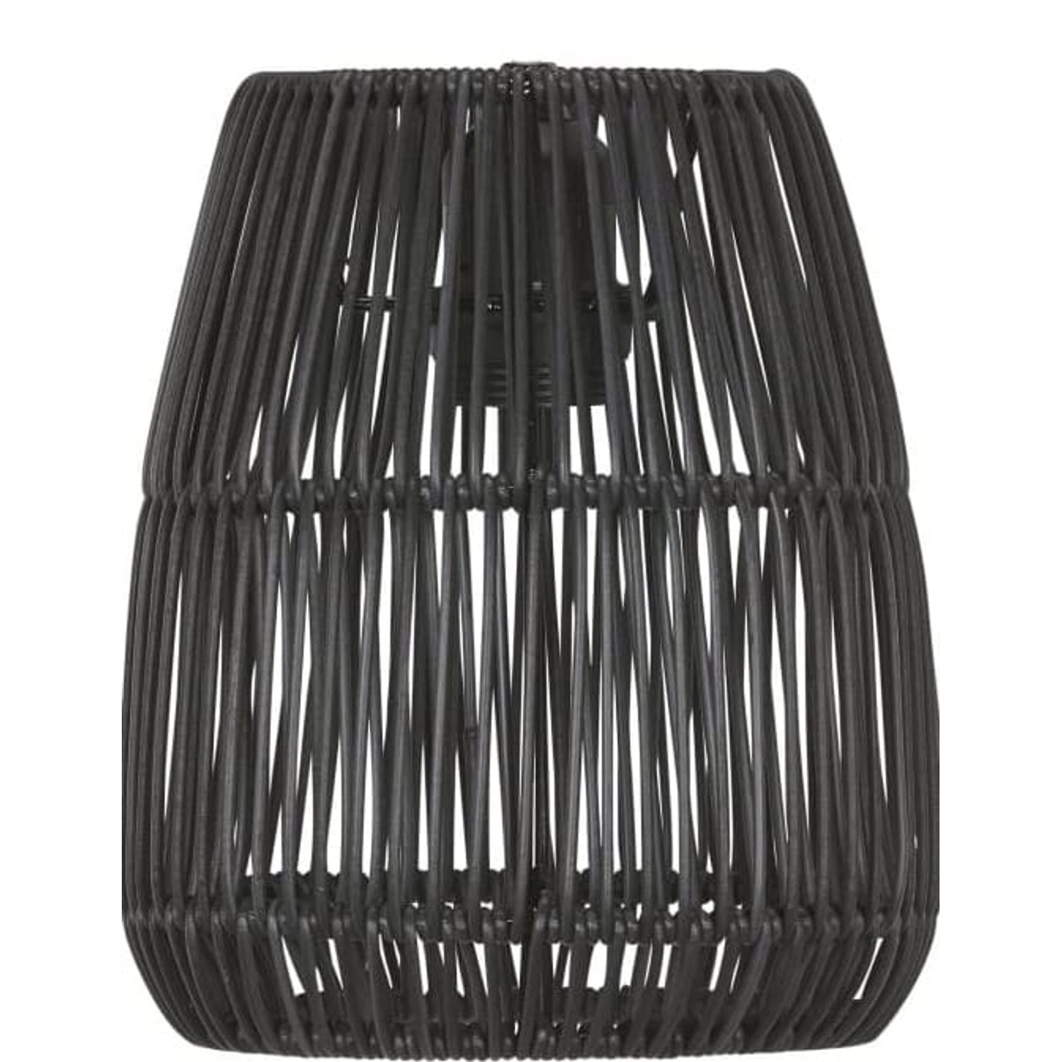 PR Home Saigon Lampenschirm Rattan für Außen Schwarz 18cm für E27 Pendelauf günstig online kaufen