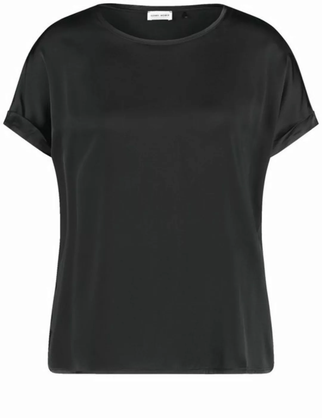 GERRY WEBER Kurzarmshirt Kurzarmshirt mit Material-Patch günstig online kaufen