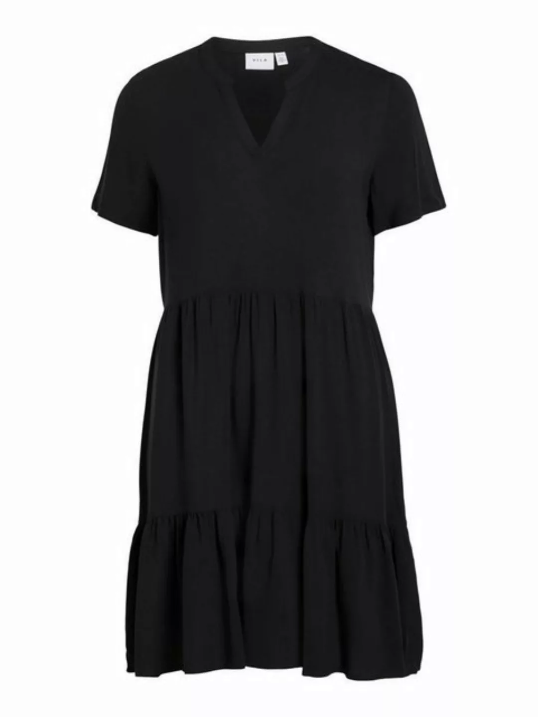 Vila Tunikakleid "VIPAYA V-NECK S/S DRESS - NOOS", mit Volant günstig online kaufen