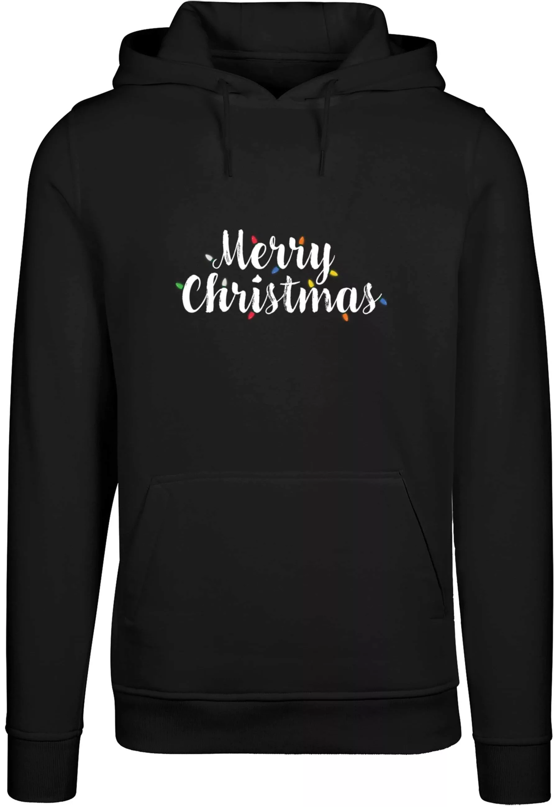 Merchcode Kapuzensweatshirt "Merchcode Herren Merry Christmas Lights Heavy günstig online kaufen