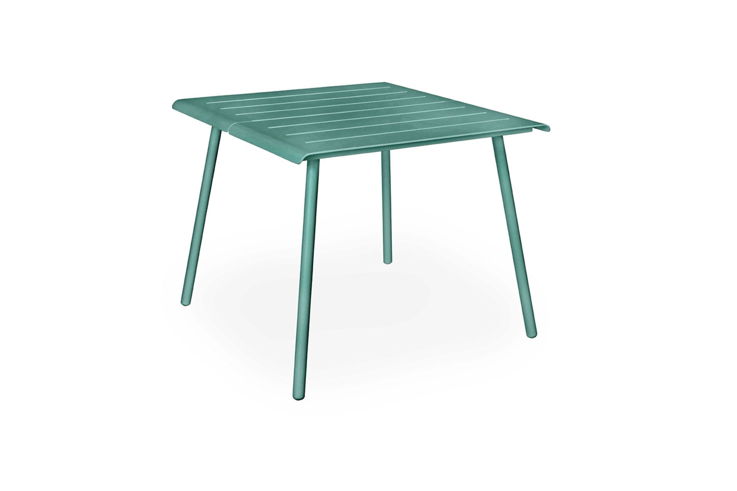 Vapio Outdoortisch Aluminium 90x90x74 cm Salbei günstig online kaufen