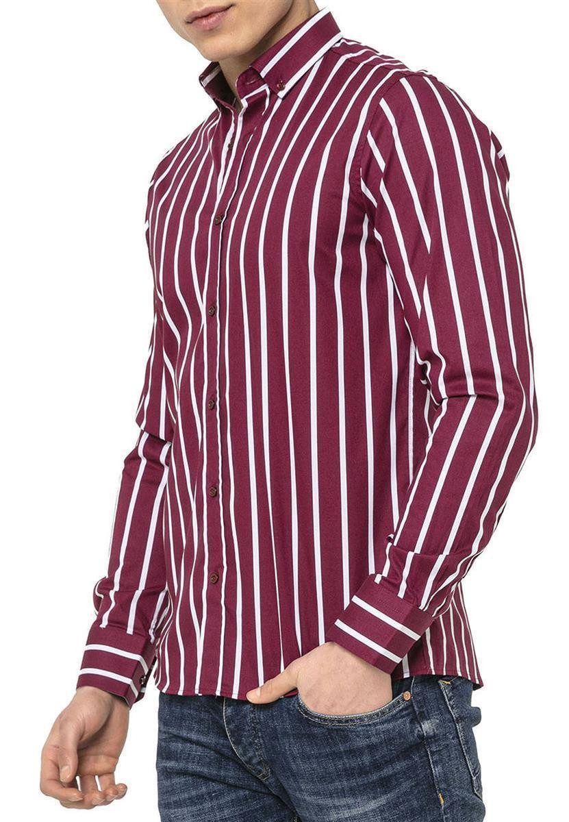 RedBridge Langarmhemd im gestreiften Design Optimal günstig online kaufen