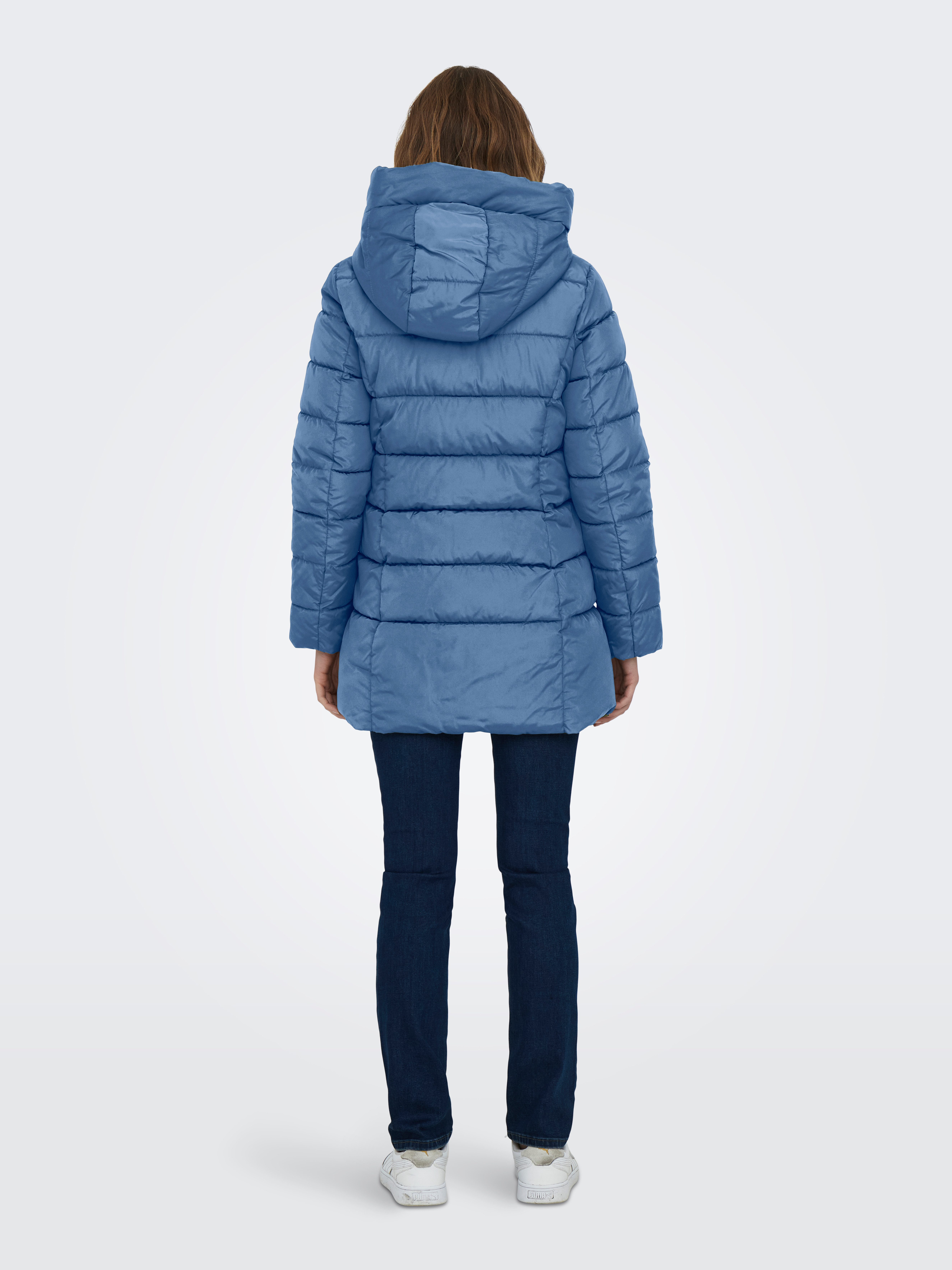 ONLY Steppjacke "ONLLINA PUFFER COAT CC OTW", mit Kapuze günstig online kaufen