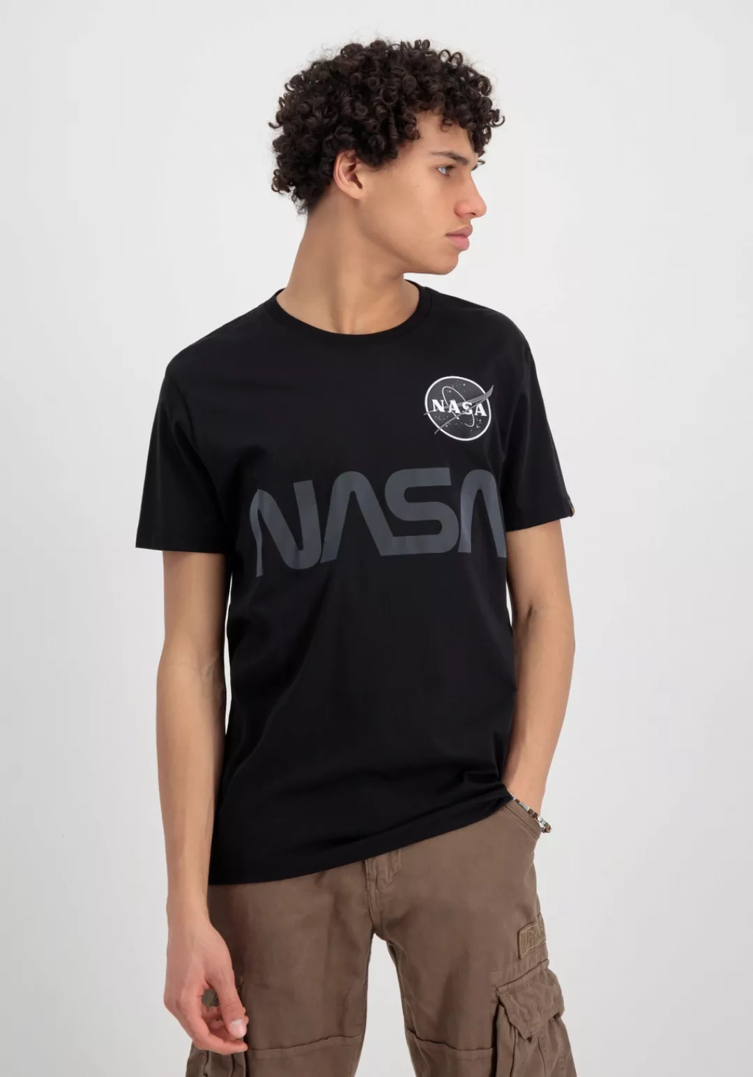 Alpha Industries T-Shirt "Alpha Industries Men - T-Shirts NASA Rainbow Ref. günstig online kaufen