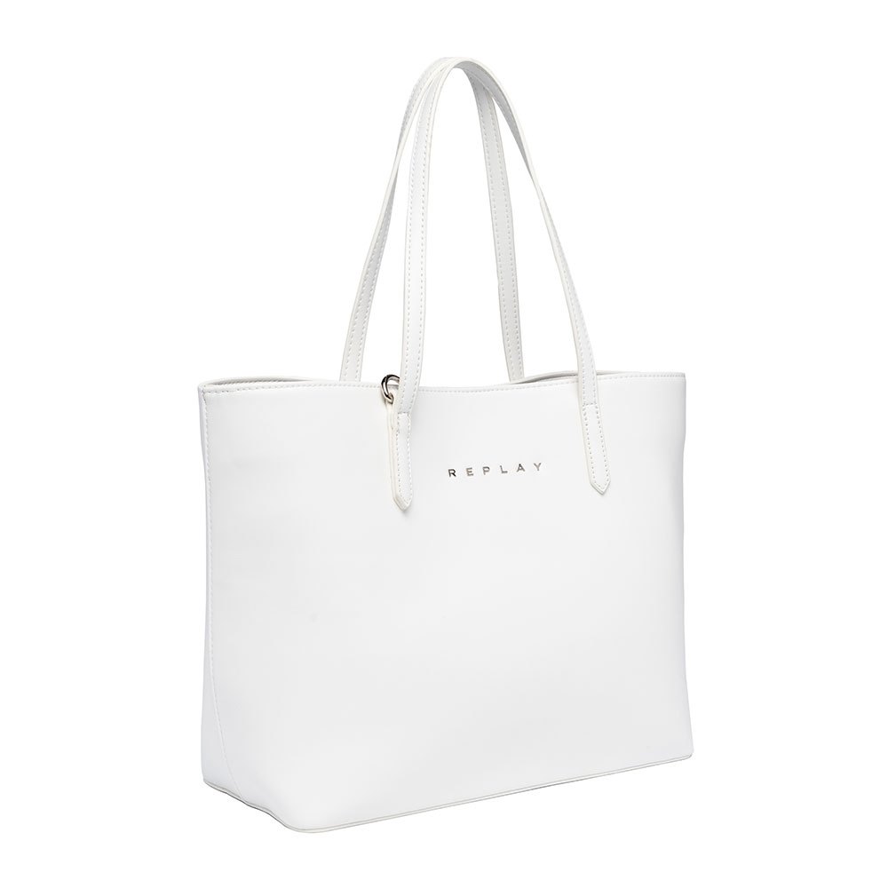 Replay Fw3219.000.a0157b Ledertasche One Size Optical White günstig online kaufen