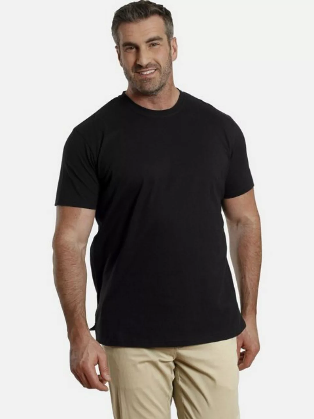 Charles Colby T-Shirt EARL BOON leger und schlicht (2er-Pack) günstig online kaufen