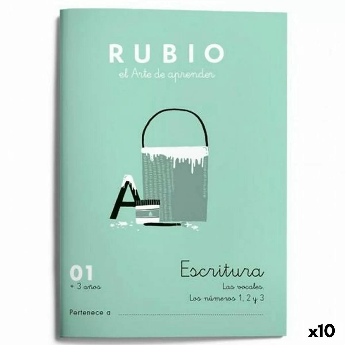 Schreib- Und Kalligraphie-notizbuch Rubio Nº01 Spanisch 20 Bettlaken 10 Stü günstig online kaufen