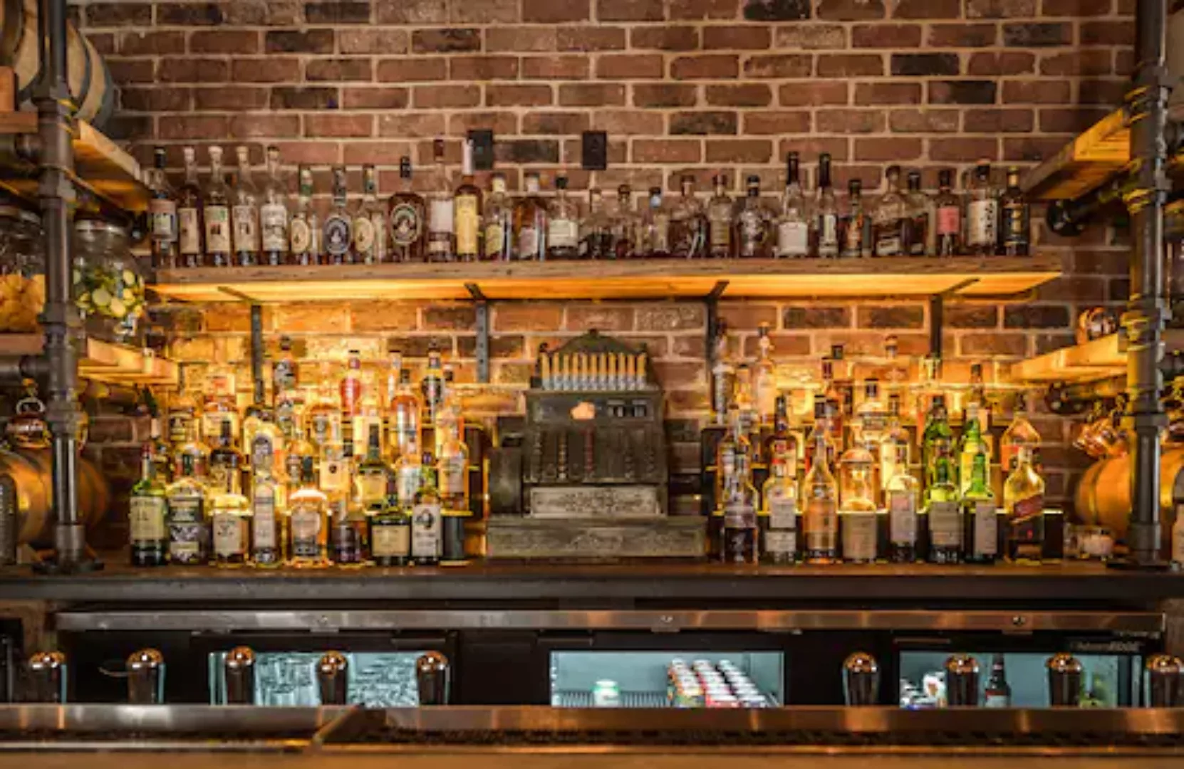 Papermoon Fototapete »Vintage Prohibition Bar« günstig online kaufen