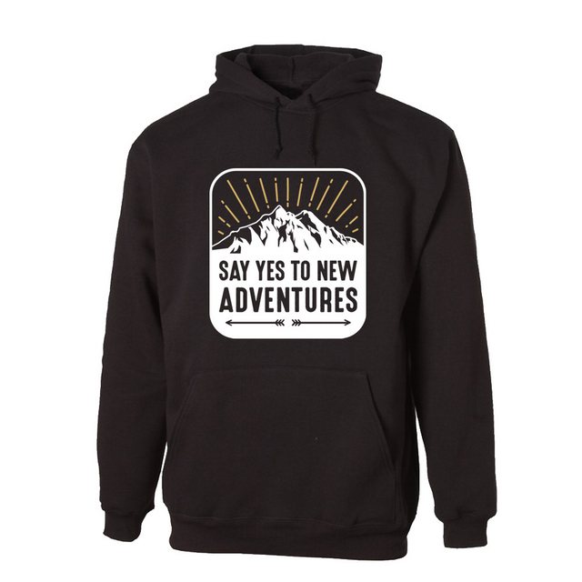 G-graphics Hoodie Say yes to new adventures Unisex mit trendigem Frontprint günstig online kaufen