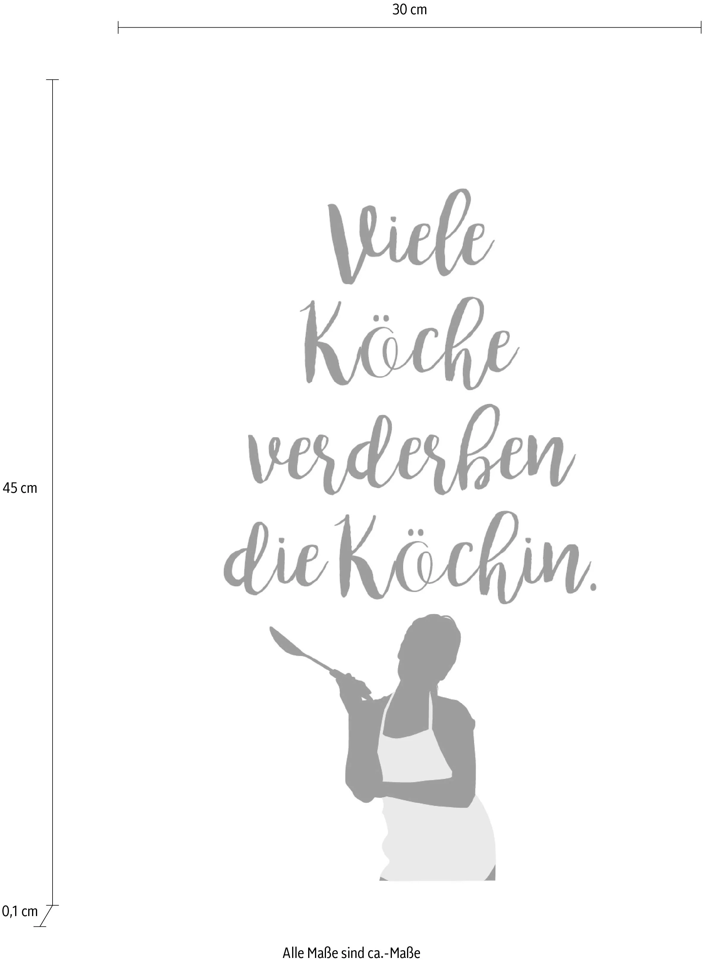 queence Wanddekoobjekt "Köchin" günstig online kaufen
