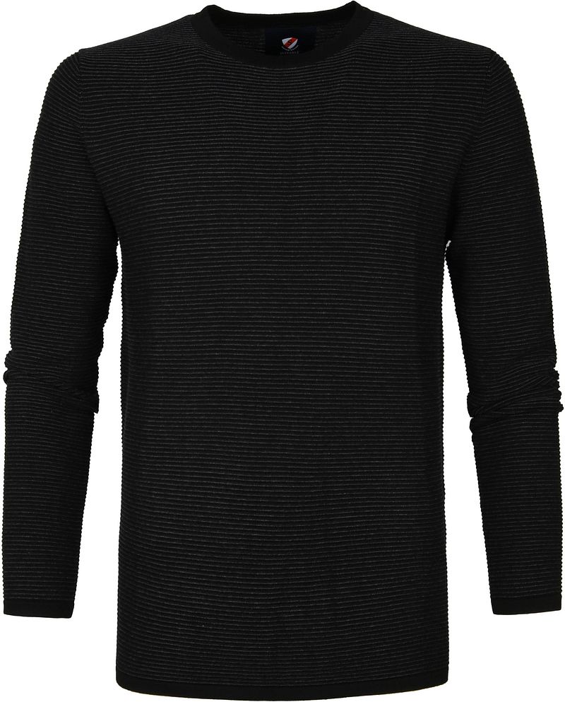 Suitable Baumwolle Leo Pullover Schwarz - Größe XL günstig online kaufen