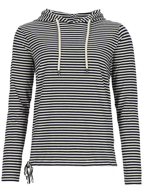 salzhaut Kapuzenshirt Damen Hoodie-Shirt Schiepen mit Streifen - Shirt gest günstig online kaufen