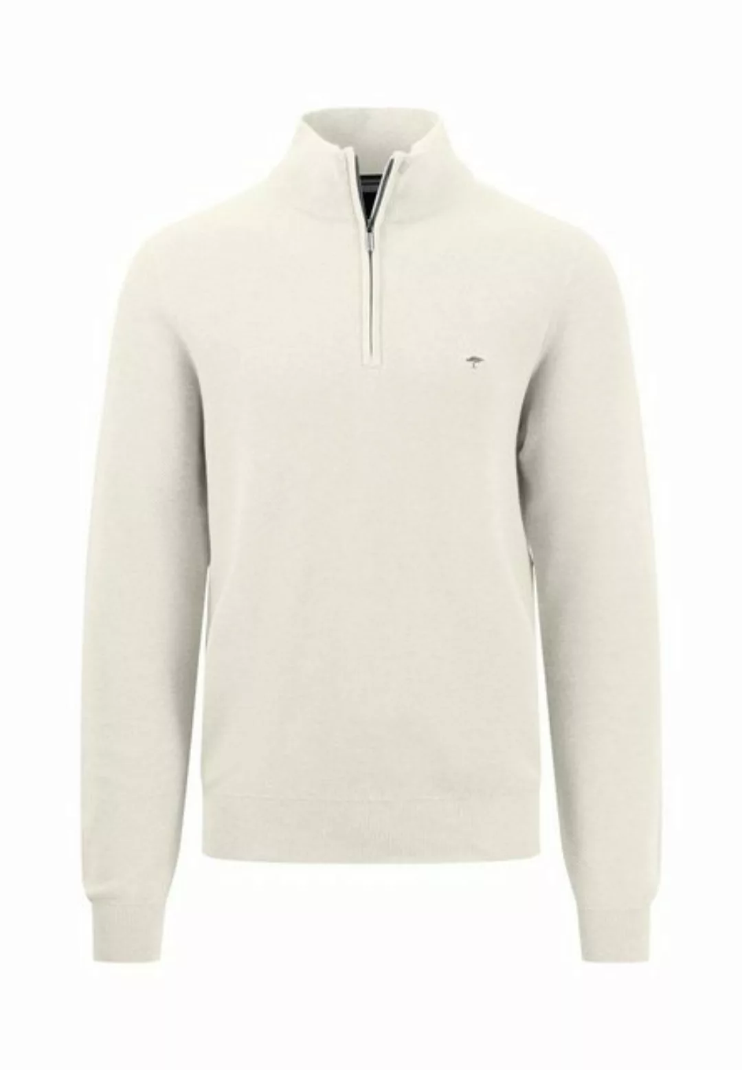 FYNCH-HATTON Rollkragenpullover Troyer-Zip, Structure günstig online kaufen