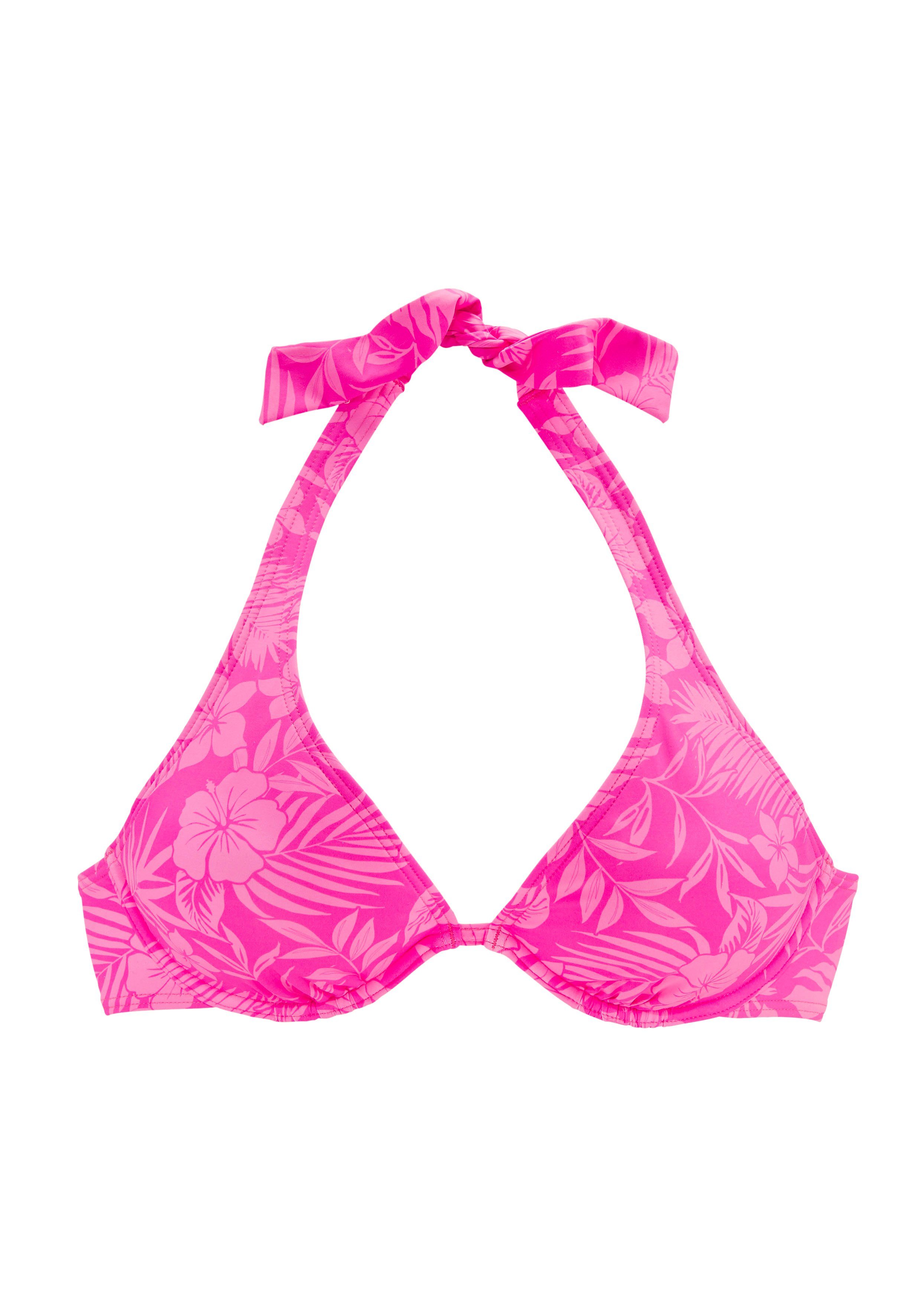 Venice Beach Bügel-Bikini-Top Moloka, mit tropischem günstig online kaufen