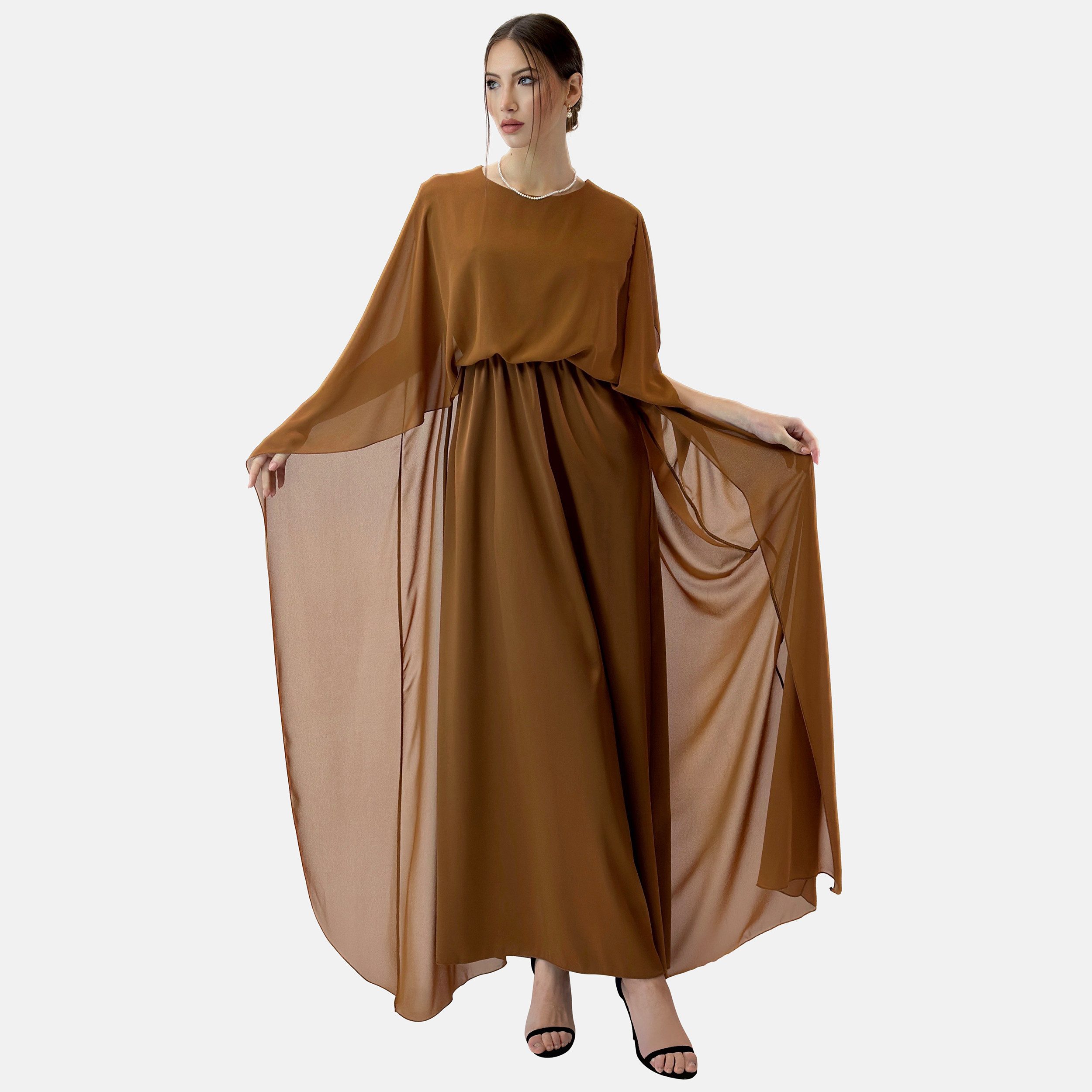 Elara Maxikleid Elara Damen Abaya (1-tlg) günstig online kaufen