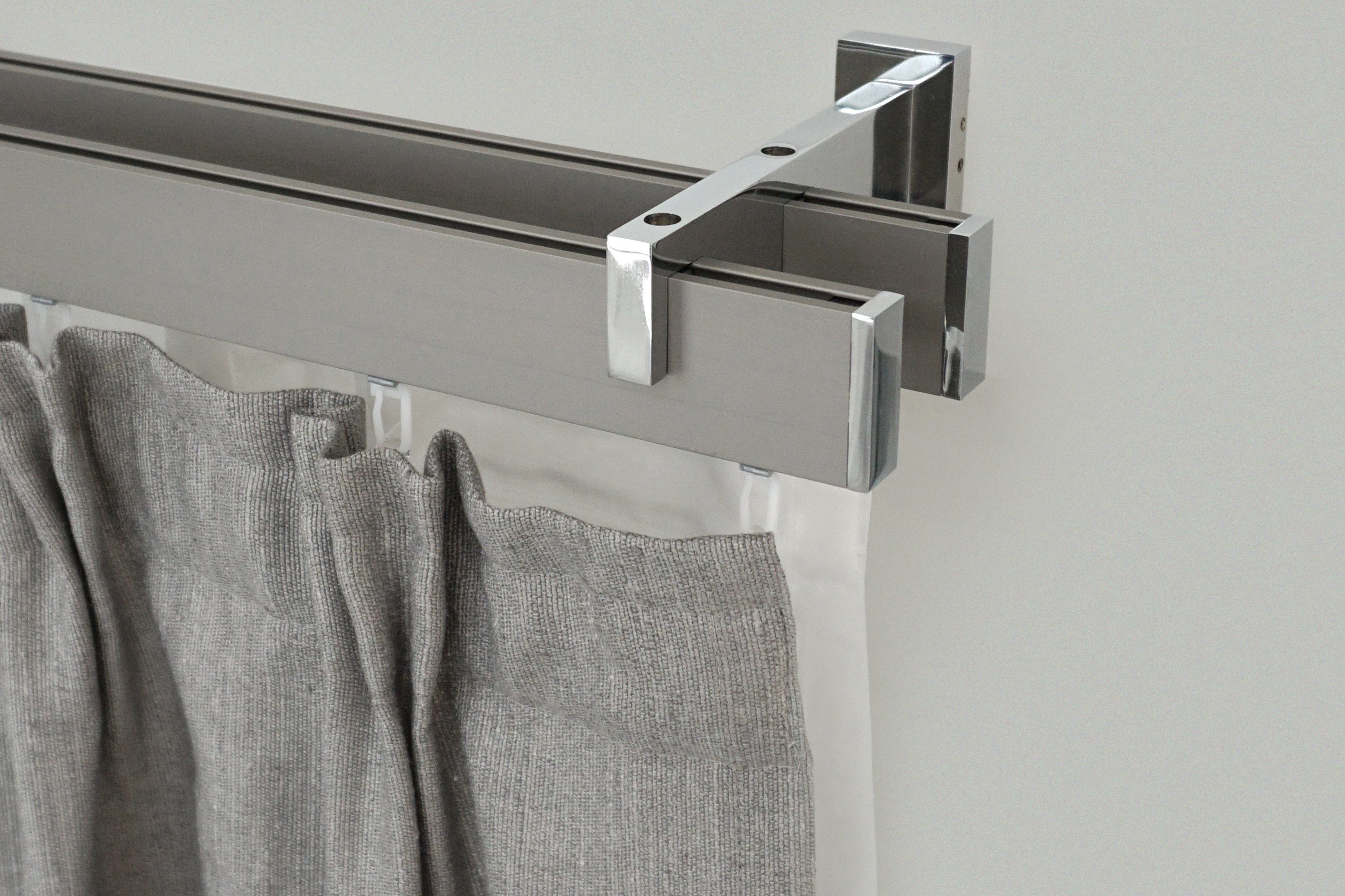 GARESA Innenlaufschiene FLAT, 2-läufig, Wunschmaßlänge, verschraubt, günstig online kaufen