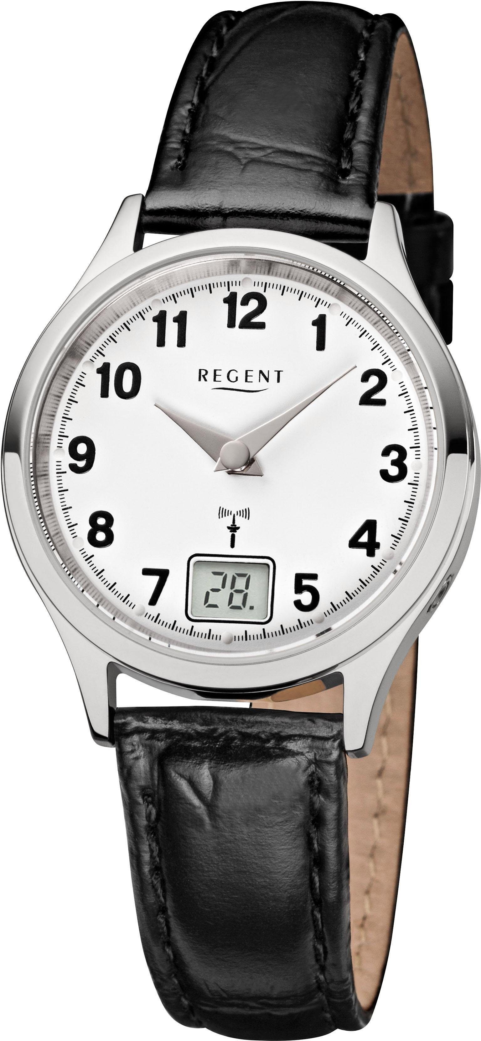 Regent Funkuhr 3067.40.19, FR192, Quarzuhr, Armbanduhr, günstig online kaufen