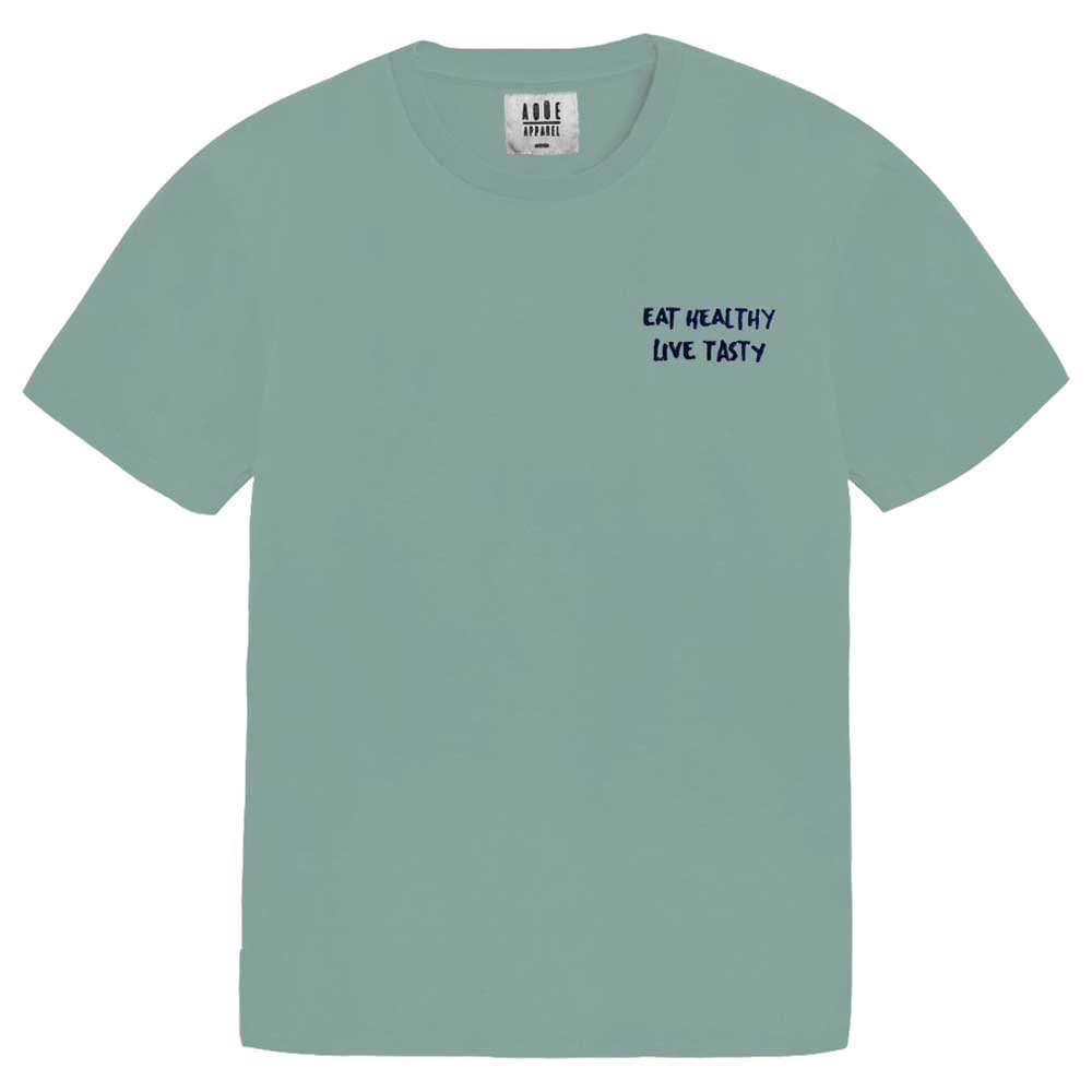 AqÜe Apparel Live Tasty Kurzärmeliges T-shirt M Sage günstig online kaufen