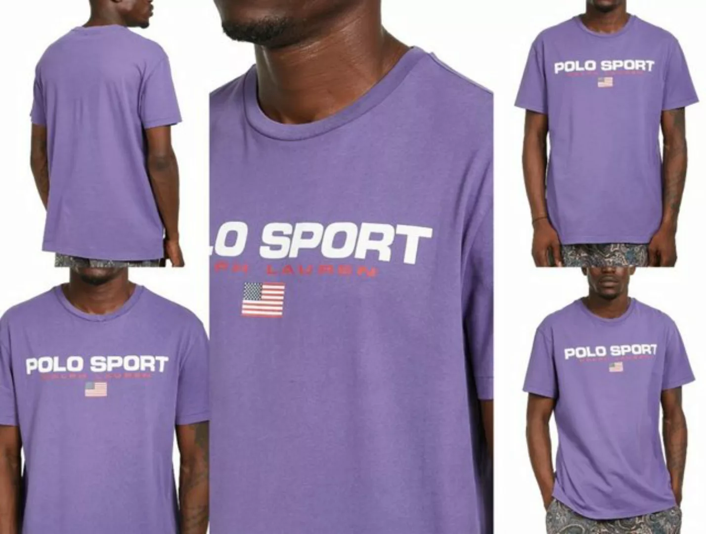 Ralph Lauren T-Shirt POLO RALPH LAUREN FLAG LOGO TEE T-Shirt Shirt Classic günstig online kaufen