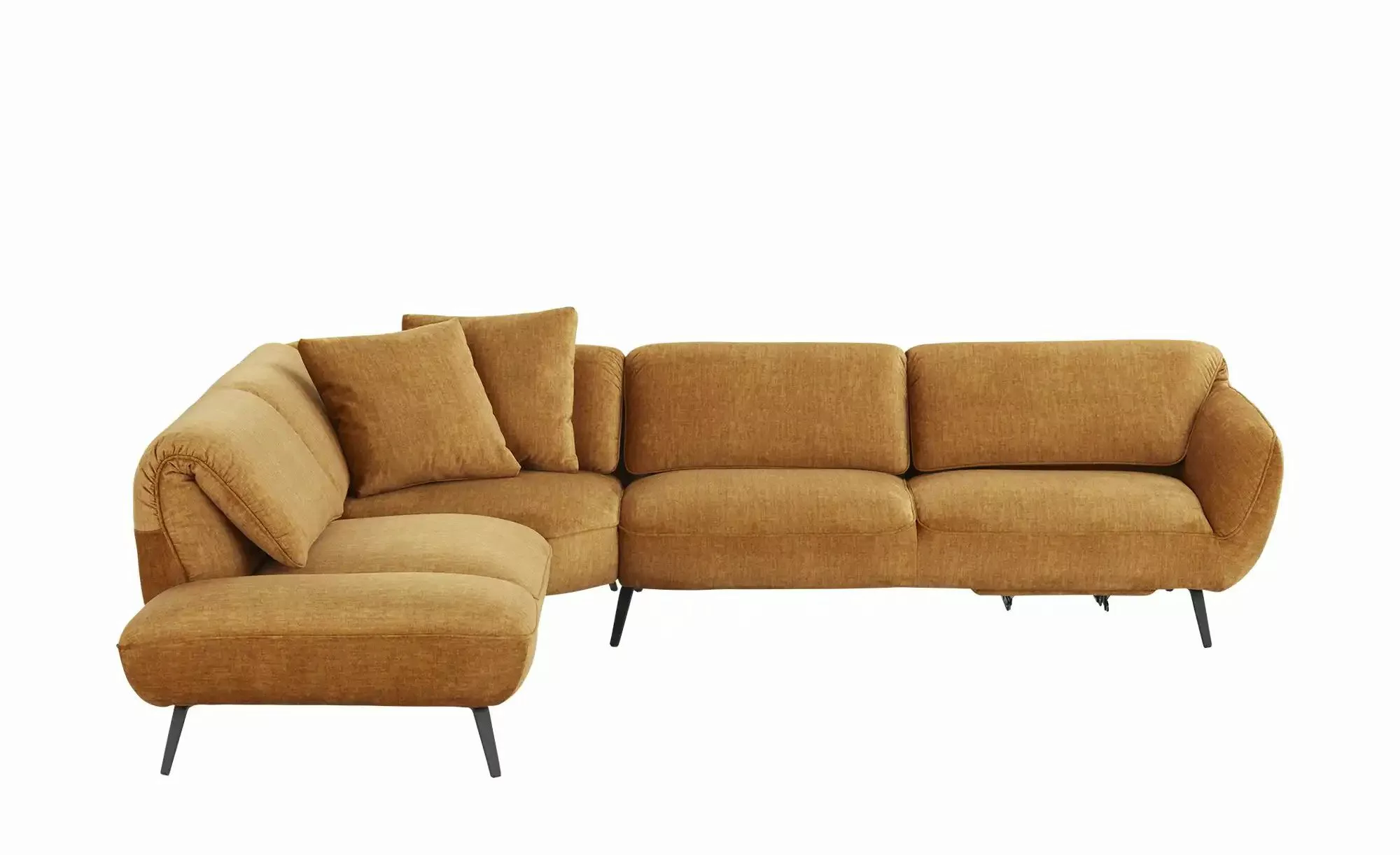 medium Ecksofa  Ventus ¦ gelb ¦ Maße (cm): B: 304 T: 246 Polstermöbel > Sof günstig online kaufen