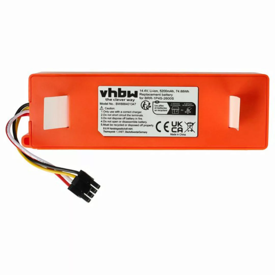 vhbw passend für Roborock T4, T65, T60, S50, T70, S51, S55, T71RR, S6, Stau günstig online kaufen