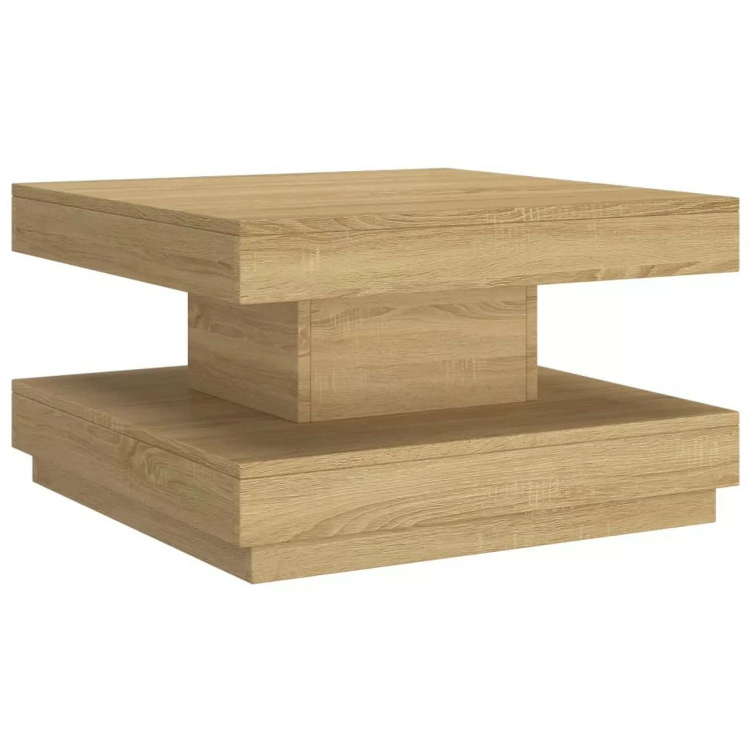 vidaXL Couchtisch Hellbraun 60x60x35 cm MDF günstig online kaufen