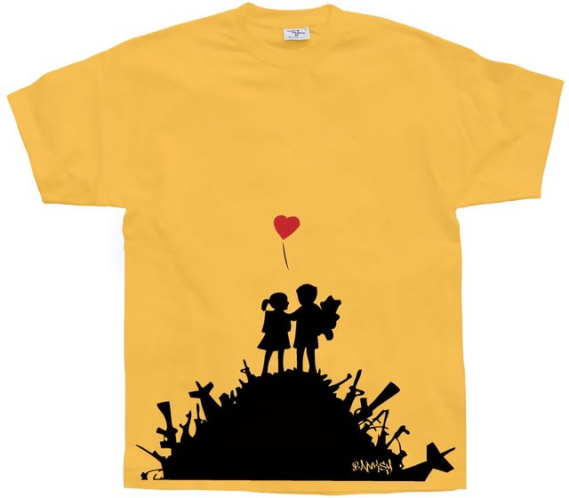 BANKSY T-Shirt Finally T-Shirt günstig online kaufen