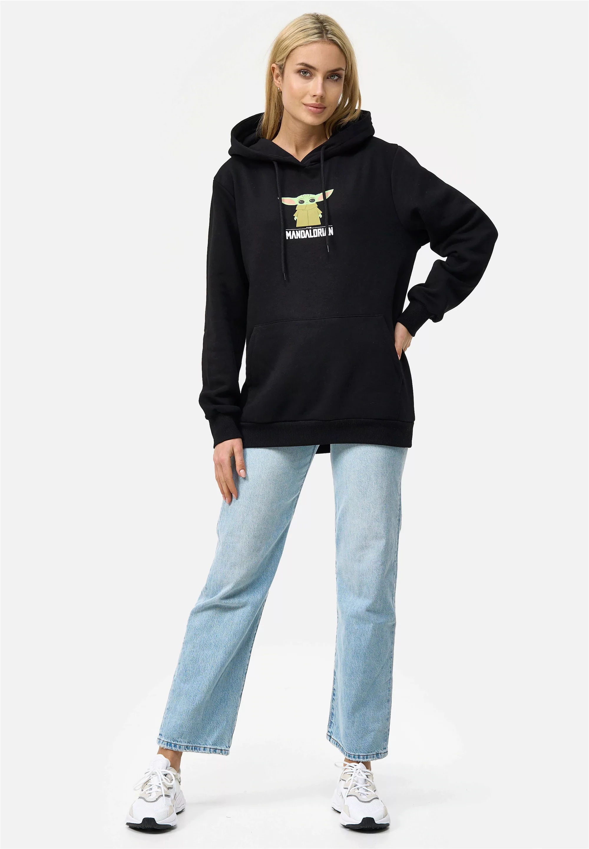 Recovered Kapuzensweatshirt "Star Wars The Mandalorian Baby Yoda", (1 tlg.) günstig online kaufen