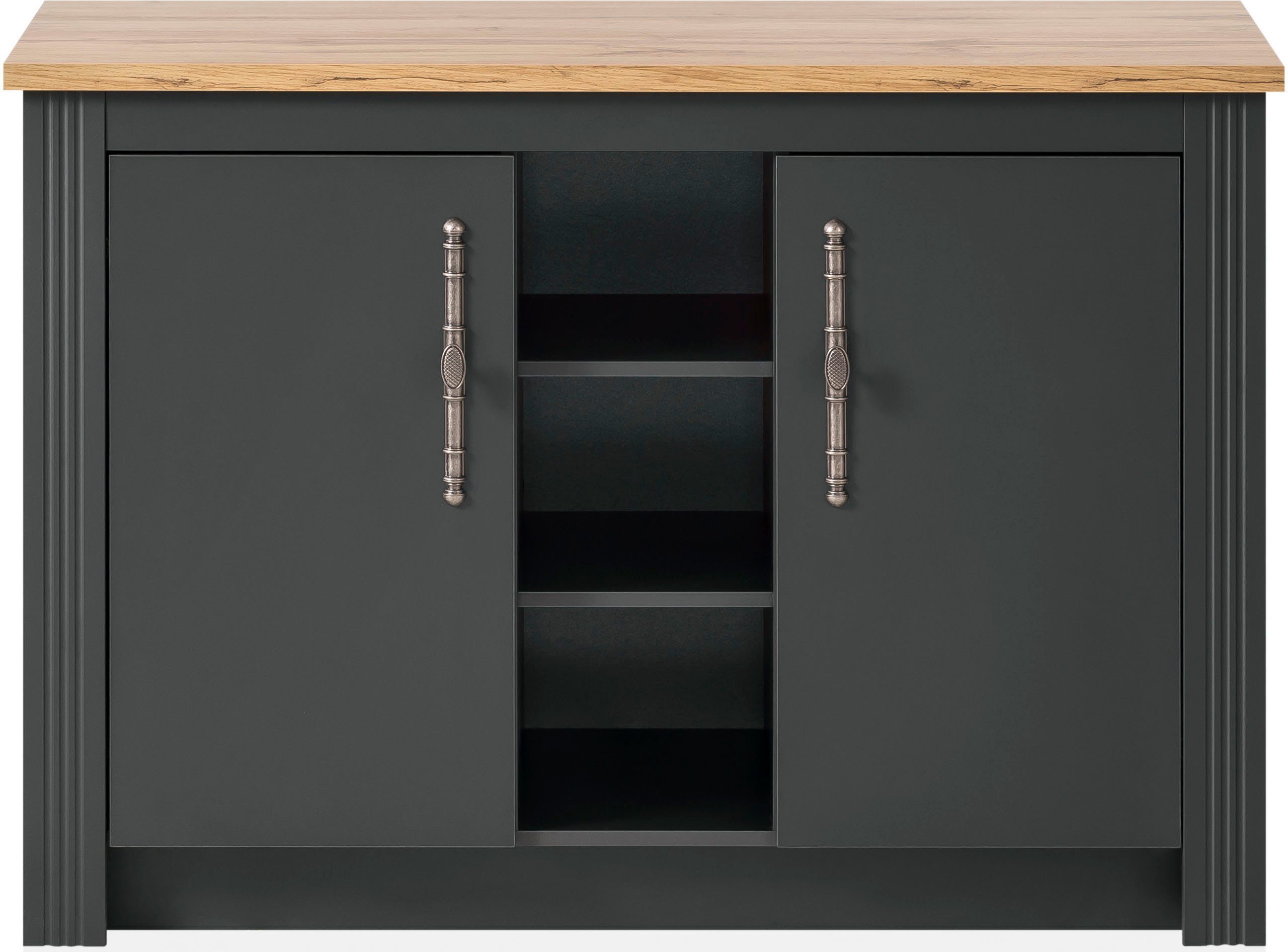 KOCHSTATION Spülenschrank "Westminster", im romantischen Landhausstil, Brei günstig online kaufen
