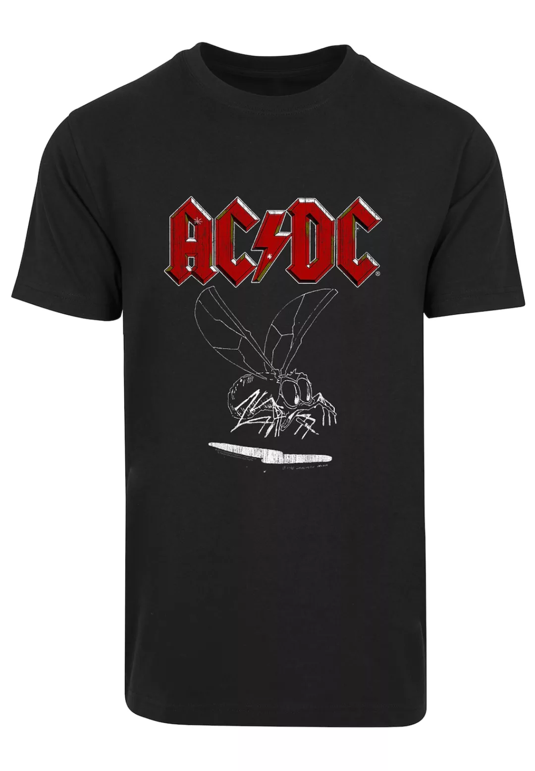 F4NT4STIC T-Shirt "ACDC Fly On The Wall 1985 für Kinder & Herren", Print günstig online kaufen