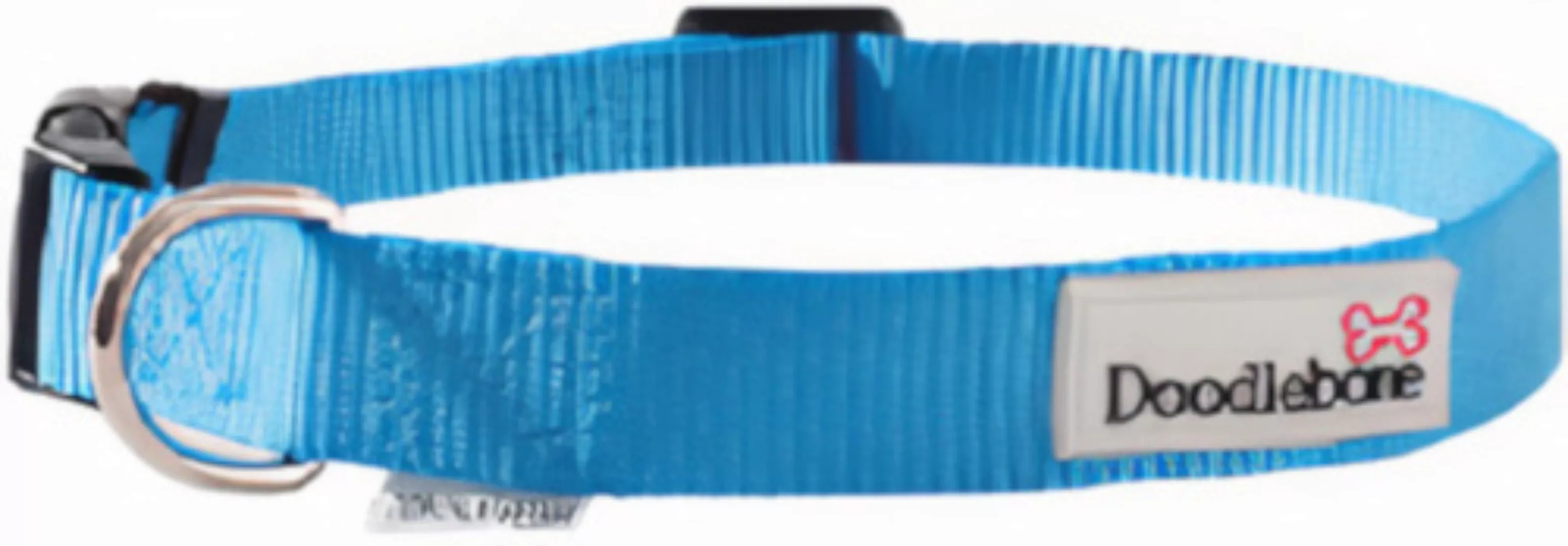 Hundehalsband Bold 20 - 30 Cm Nylon Cyan Blau günstig online kaufen